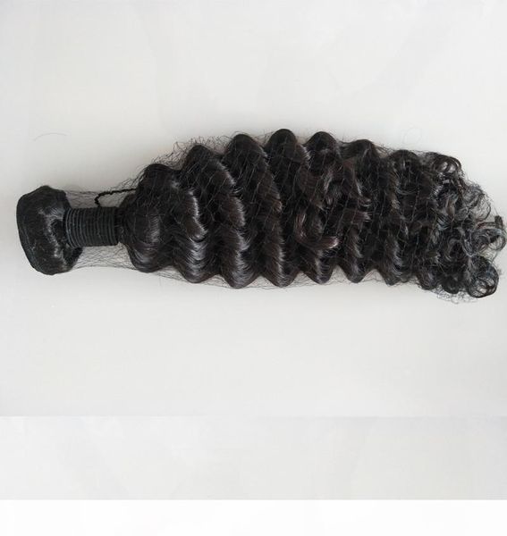 

virgin brazilian hair weaves human hair weft deep wave 10-28inch unprocessed peruvian indian malaysian r price, dhl, Black