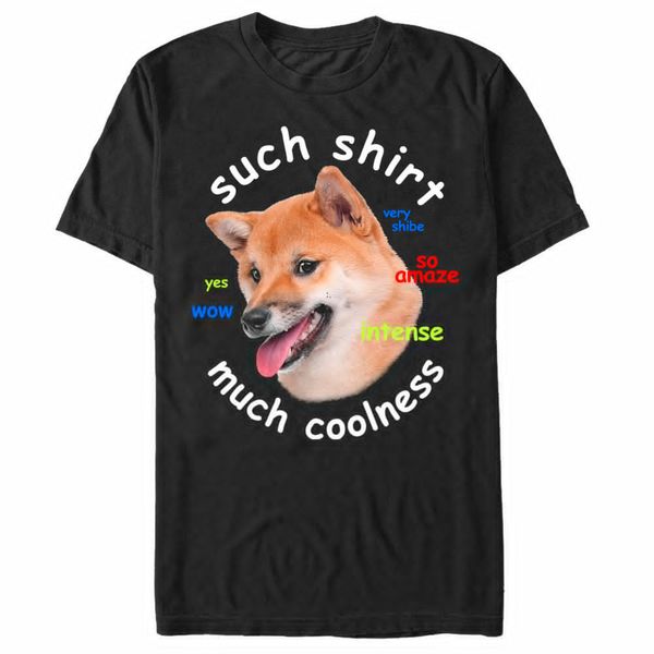 

fashion lost gods such much coolness dog meme mens graphic summer hoodie designers t shirts sweatshirt