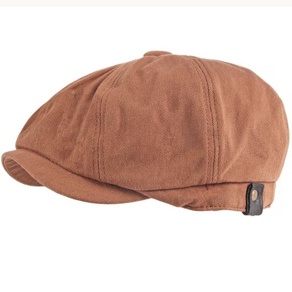 

ht3347 beret cap spring autumn cotton hat flat cap men women vintage artist painter beret hat retro octagonal newsboy berets, Blue;gray