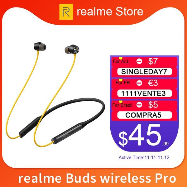 

realme buds wireless pro wireless earphone bluetooth 5.0 active noise cancellation sony ldac hi-res audio