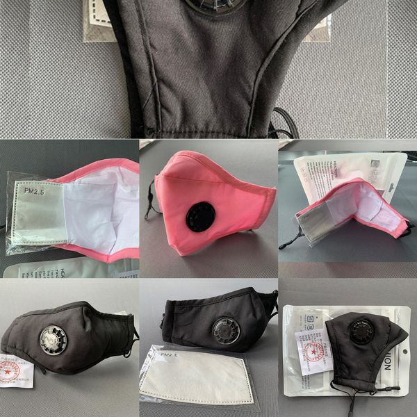 

factoryaao0breathable pm2.5 valve anti-dust cotton carbon mask activated filter-washable reusable respirato 99j4