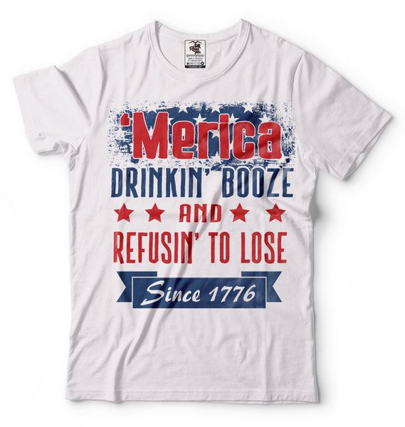 

july cool party t-shirt america refusing to loose t shirt men's fashion black cotton cartoon hip hop shirt sport hooded sweatshirt hood