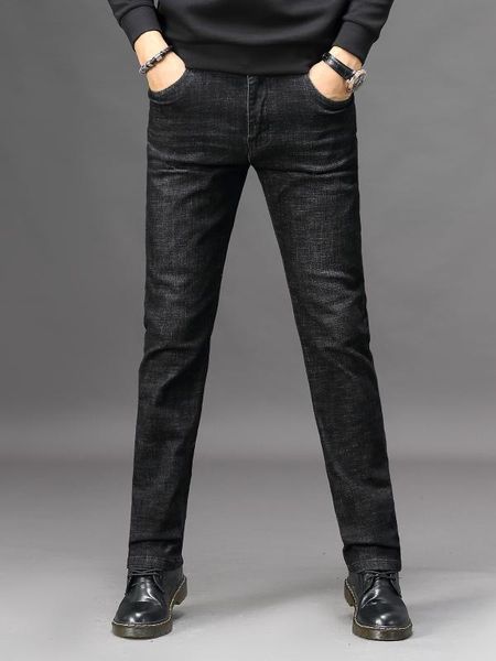 

classic men jeans discount long pants for male stretch denim jeans kg-810, Blue