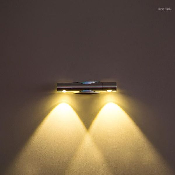 

double-headed led wall lamp light living room aisle decorative wall lamp can be rotated bedroom bedside1