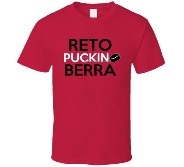 

reto berra calgary puckin hockeyer t shirttees men sport hooded sweatshirt hoodie