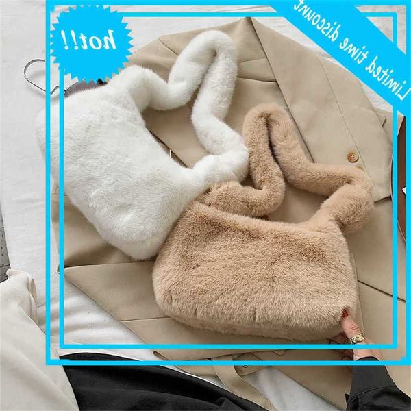 

winter warm houden pluche tasks for 2021 fashion shoulder bag effects colour handbag designer women great capacity bake