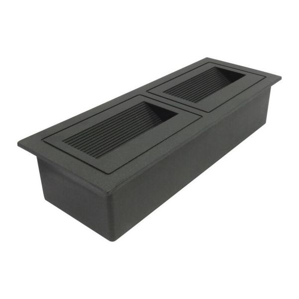 

led stair light aluminum square double wall lamp 3w 6w recessed led step lamp pathway wall corner lamps ac85-265v 12v wall light