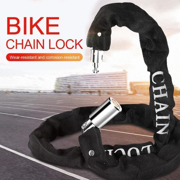 

bike chain lock outdoor bike protector cycling chain lock safe anti-theft bicycle for motorcycle1