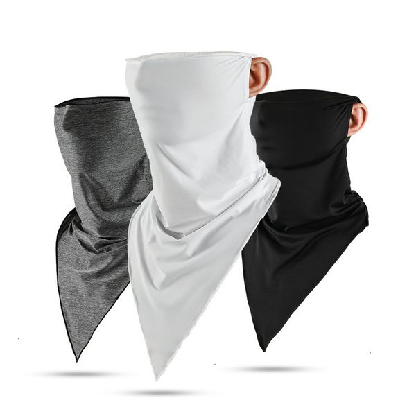 

women triangle scarf sunscreen ice men and outdoor sports ventilating for riding magic hood multifunctional mask t3i5731