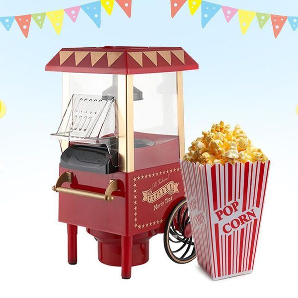 

food processors 110-220v eu/us plug popcorn machine mini retro electric carnival maker corn making household diy corn1