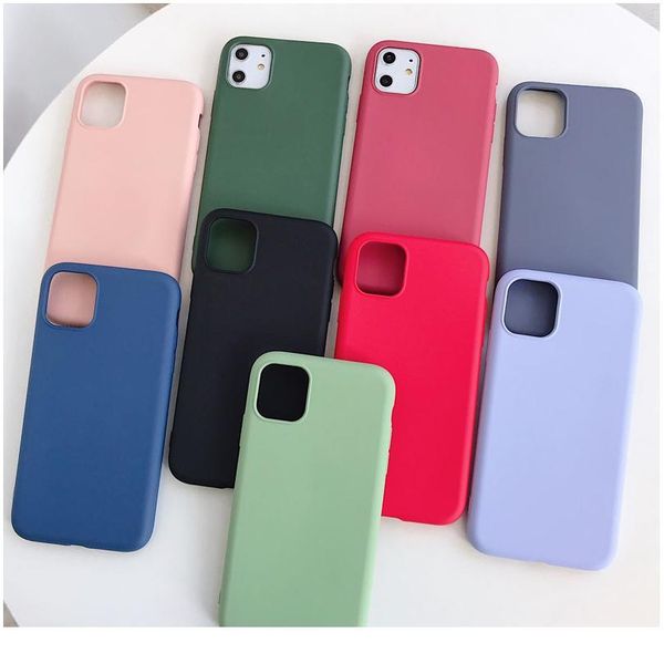 

original liquid sile phone case for iphone 11 pro xr xs x max 6 6s 7 8 plus se2 soft rubb qylinl