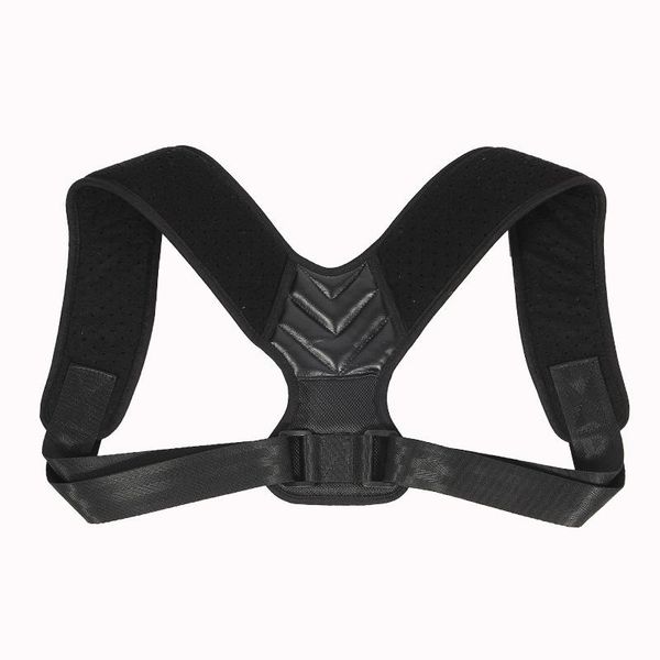 

coyoco adjust magnetic shoulder back support belt therapy posture corrector black man and women shoulder posture supports belt sqcrer
