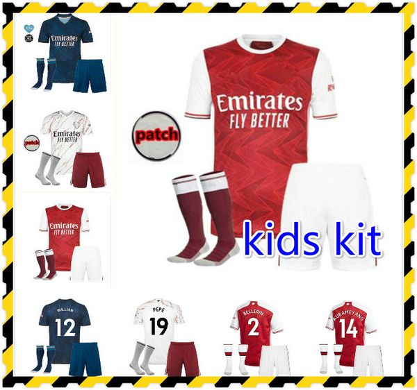 

arsen soccer jersey 2021 saka pepe nicolas ceballos guendouzi tierney 20 21 home away third gunner pre-match kids kit football shirt, Black;yellow