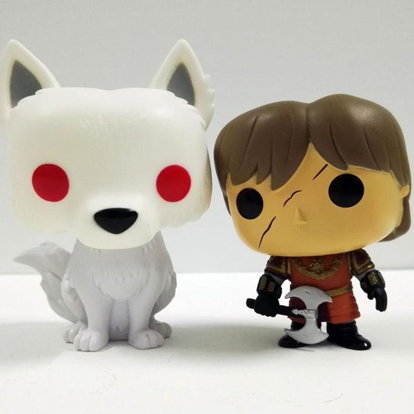 

funko pop bailing icefield wolf tyrion lannister figure toy