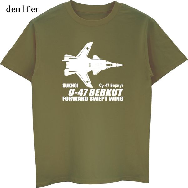 

novelty fashion sukhoi u 47 berkut design print summer men's o neck short sleeve tees casual sport hooded sweatshirt hoodie men t shir