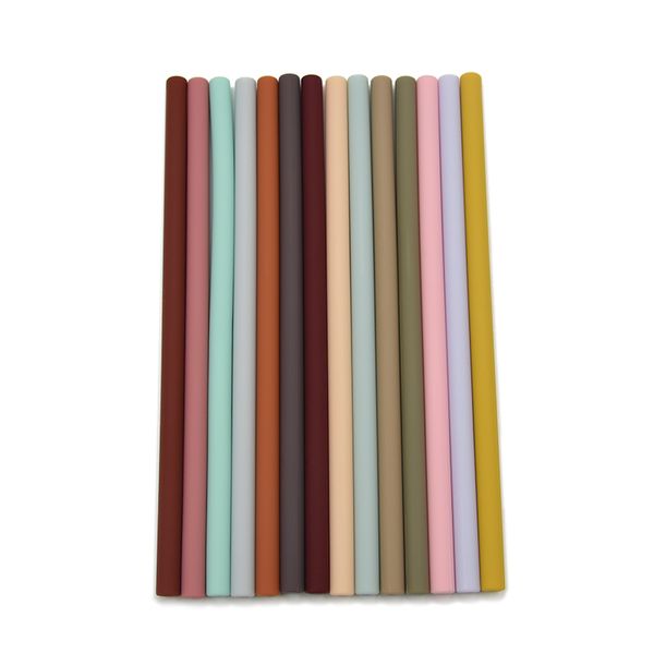

reusable bpa straws foldable silicone baby bottle drinking silicone straw color match bowls plate cups