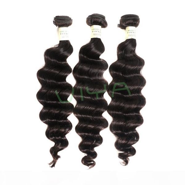 

viya 9a brazilian virgin hair loose curly bundles natural color for black woman soft and smooth can be colored
