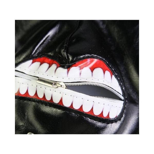 

eco-friendly tokyo ghoul mask scary mascaras halloween masks cosplay kaneki ken degreasing cotton pu party prop anim jlljqj soif