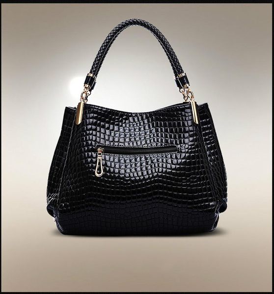 

2020 new fashion women's handbag crocodile pattern leather women bag tote brand messenger bags for women casual crossbody bag
