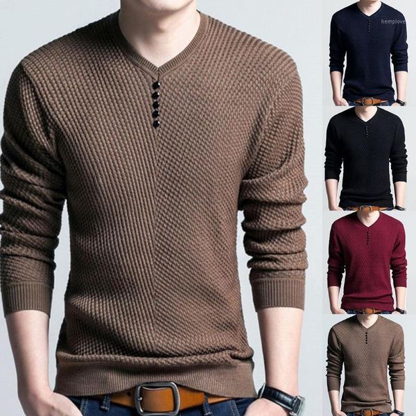 

chic autumn winter sweaters men solid color v neck long sleeve 2020 pullover knitted pull sweater mens sweaters male knitwear1, White;black