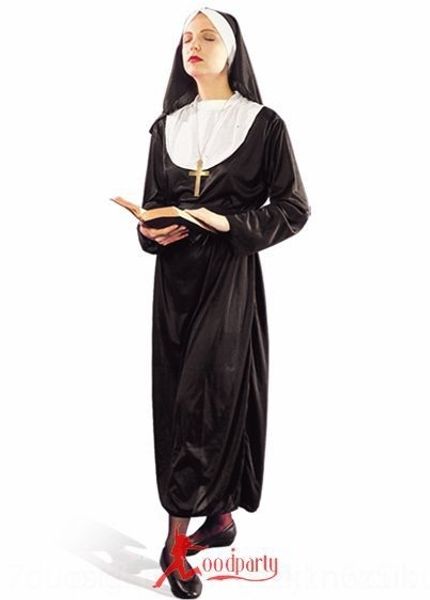 

hqpxm for costumes nun ball cosplay costumepriestess ing halloweenfancy skirt acting clothingdress costumes for halloweenfancy dressball dre