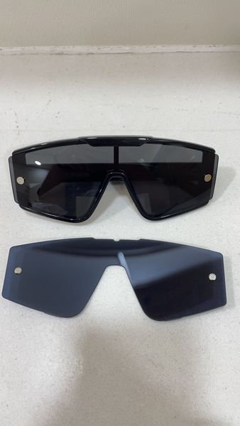 

womens sunglasses for women and men summer style xterm anti-ultraviolet retro plate square full frame fashion eyeglasses random box, White;black