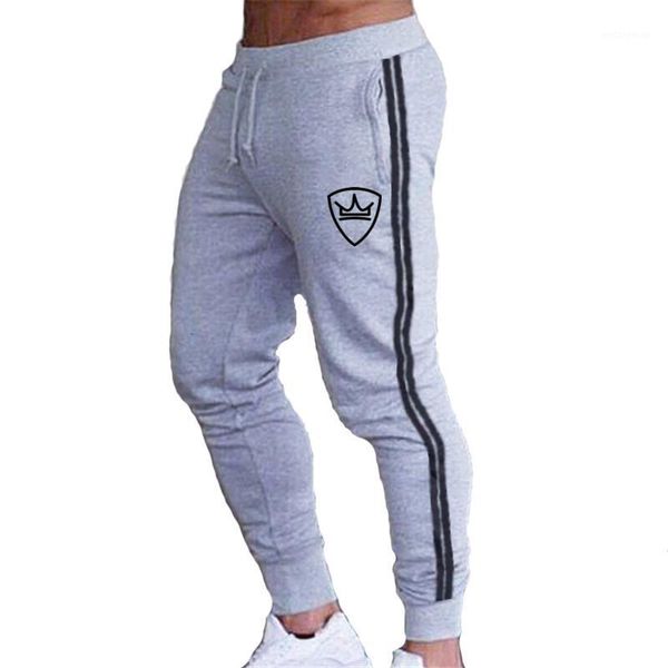 

2020 summer new fashion thin section pants men casual trouser jogger bodybuilding fitness sweat time limited sweatpants1, Black