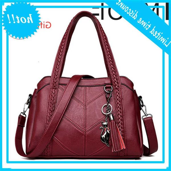 

2020 classic shoulder bag luxury soft leather ladies handbags casual bags for women crossbody light wallets purchase
