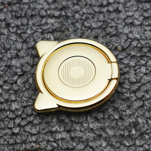 

little devil phone bracket metal cat ears ring buckle bracket 360 rotation mobile phone holders stands wmtuzw qpseller