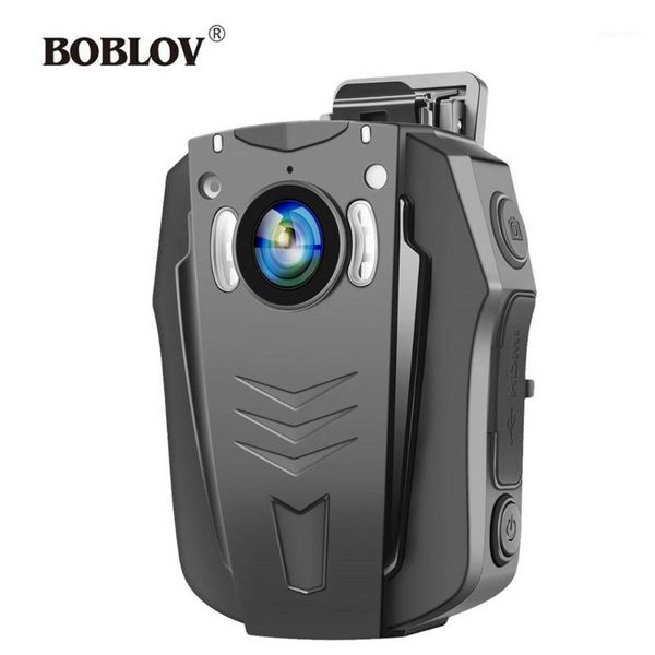 

boblov pd70 wifi camera 1296p wearable body cameras ir night vision camera built-in memory body audio recording mini cam1