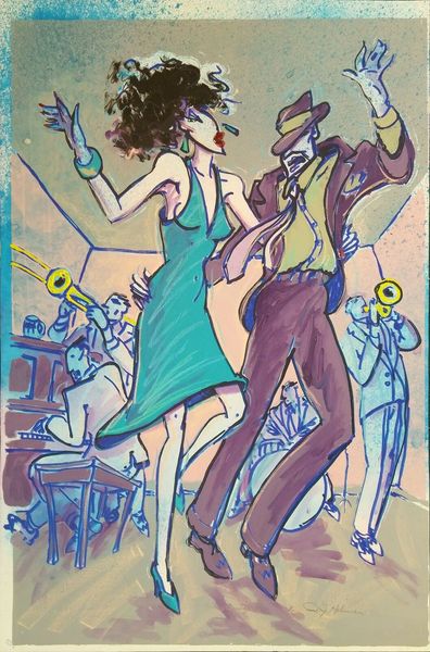 

artworks harlem quiver home decor handpainted &hd print oil painting on canvas wall art canvas pictures 210116