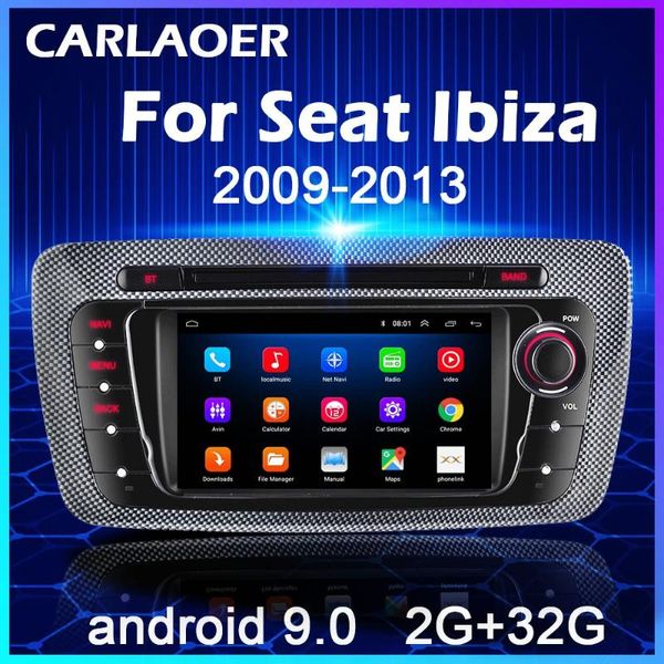 

android 9.0 car radio for seat ibiza 6j 2009 2010 2012 2013 4 gps navigation 2 din screen audio multimedia wifi 2din player car dvd