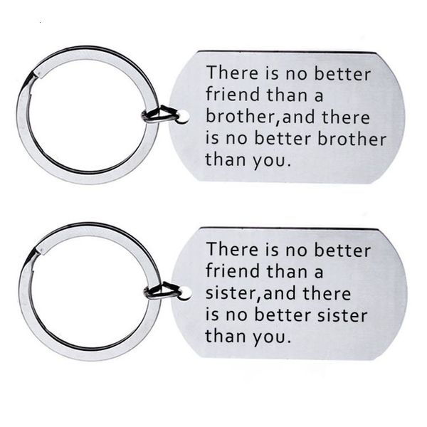 

brother sister keychain birthday gifts big brother sister gift for men women little brother christmas gifts, Slivery;golden