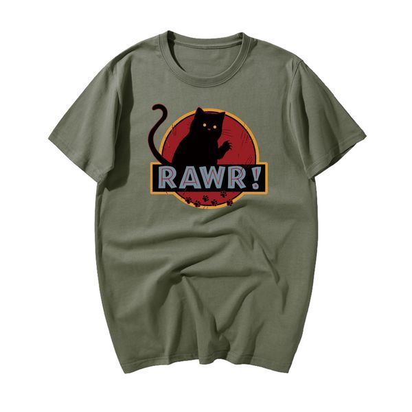 

funny rawr cat cool homme cartoon graphic mens fashion casual soft clothes crew neck male sport hooded sweatshirt hoodie men t shirt