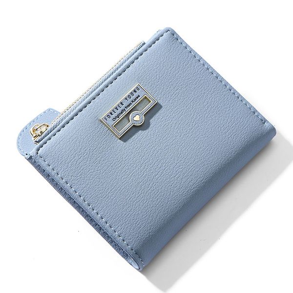 

heart pendant women zipper coin pocket card holder brand pink small ladies wallet female short purse porte feuille femme