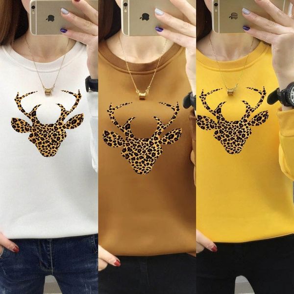 

bv3eo 2020 autumn large winter korean style sweater fleece and coat hair 6po4h hair loose size women's cartoon printed women's coa, Black