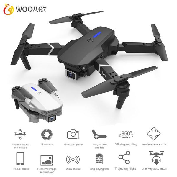 

2020 new e525 drone 4k hd wide-angle dual camera 1080p wifi visual positioning height keep rc drone follow me rc quadcopter