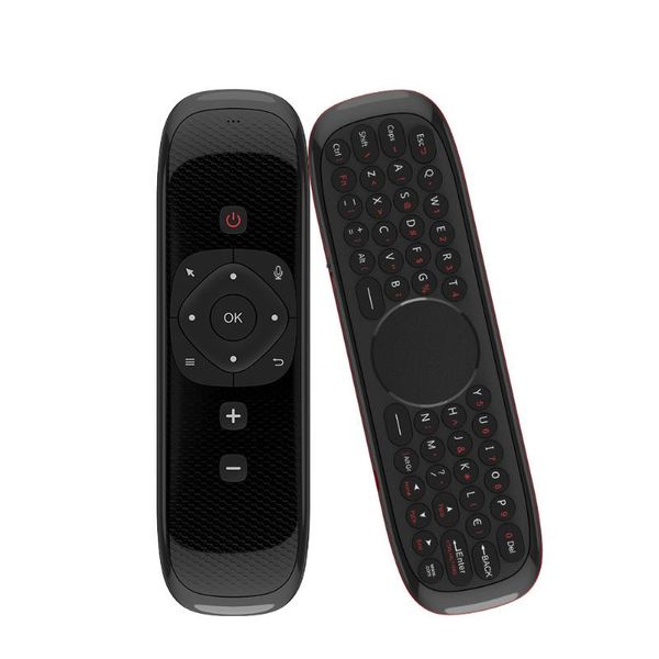 

w2 infrared learning double-sided flymouse wireless somatosensory flying squirrel mini keyboard mouse remote control
