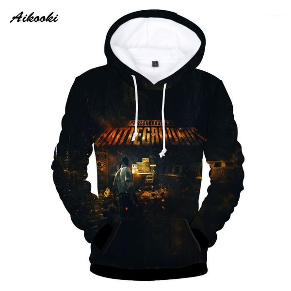 

trendy new pubg hoodies men/women sweatshirts fashion pullovers hoodie spring/autumn thin hoodies 3d tracksuits boys1, Black