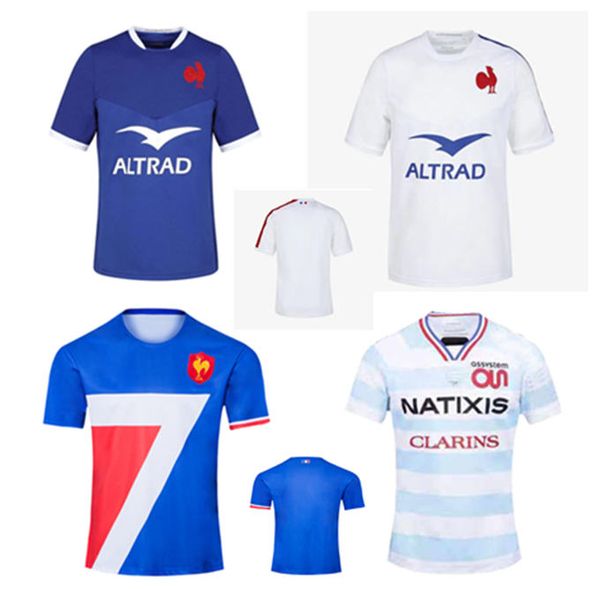 

new french 2020 2021 rugby jersey francia maillot camiseta maglia s-5xl trikot camisas set top, Black;gray