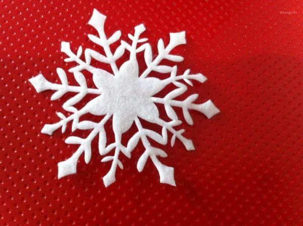 

50pcs christmas ornament snowflake 7cm xmas birthday party wedding decoration handmade home decor colorful glitter accessory1