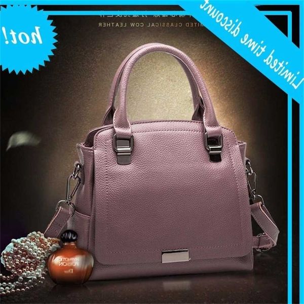 

2020 spring new japanese and korean fashion trend handbag cowhide one shoulder messenger women's bag