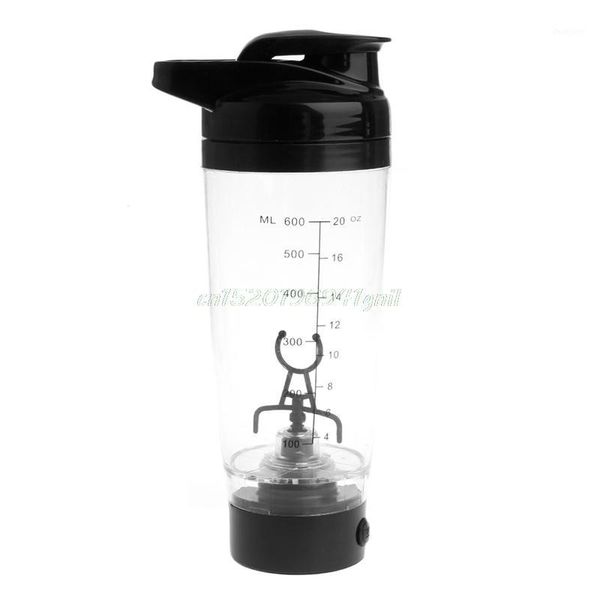 

600ml plastic water bottle sports detachable vortex mixer#t025#1