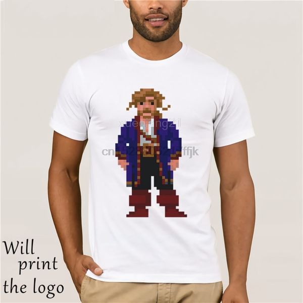 

stampa uomo guybrush threepwood pixel segreto di monkey island 8 bit retro game hoodie designers t shirts sweatshirt
