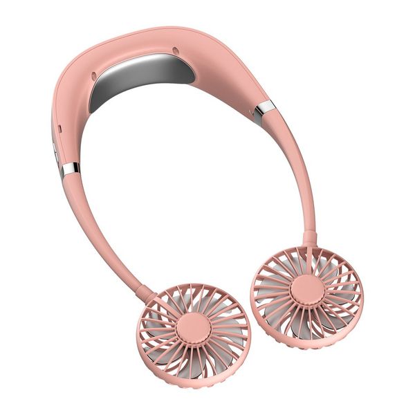 

портативные ленивый спортивные вентиляторы мини висит шеи вентилятора usb аккумуляторная вентилятора охлаждения портативный кондиционер легк