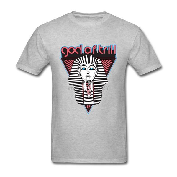 

sport funny t shirts male short sleeve cotton custom god of trill egypt clothes men t-shirts