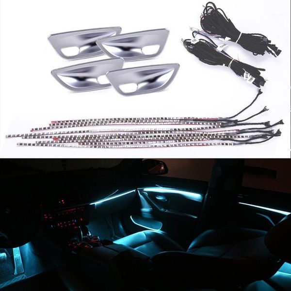 

interior&external lights for 5 series f10/f11 2 colors tuning car neon voiture led strip interior decorative door ambient light1