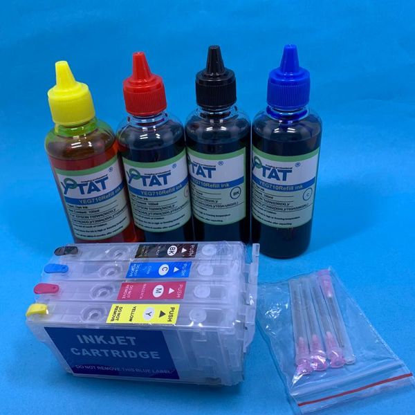 

ink cartridges yotat t35xl refillable 35xl cartridge with arc chip t3591 t3592 t3593 t3594 for workforce pro wf-4720 wf-4725 wf-4740