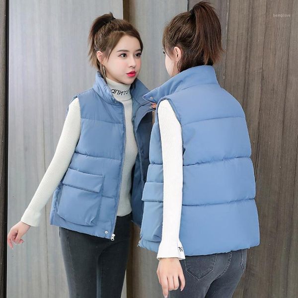 

women autumn winter jacket pocket hooded coat warm casual cotton padded vest female slim sleeveless waistcoat plus size m-5xl1, Black;white