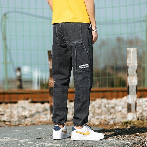 

lzzwp jeans jeanspants loose youth casual new men's fashion loose casual youth jeans and new and jeanspants men's fashion pgawh, Blue